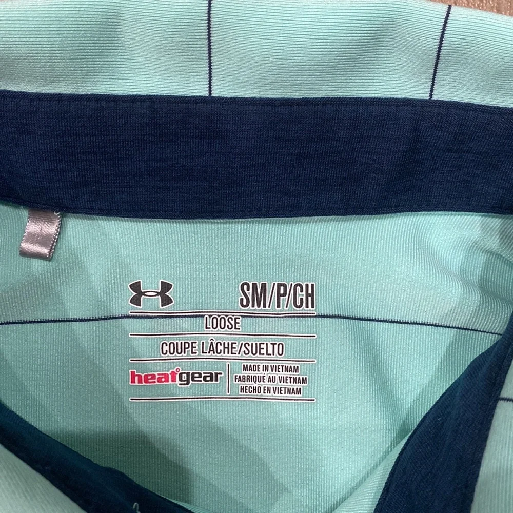 under Armor Loose heatgear Small Polo Shirt - Picture 2 of 3